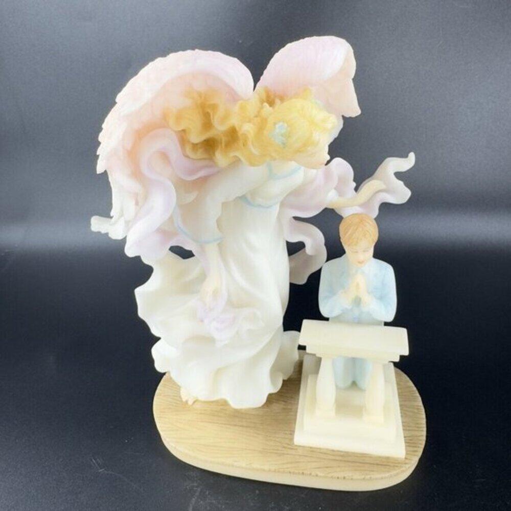 Seraphim Classics May God Bless You Communion Boy Figurine Roman 2000‎ Resin VTG